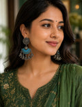 Antique gold /silver plated Earring