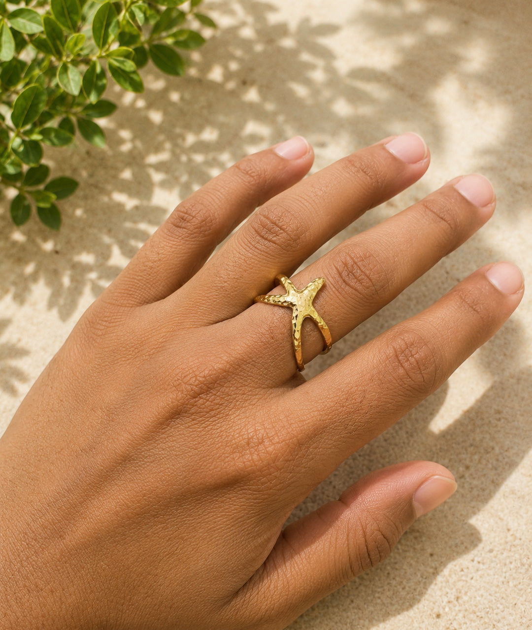 Gold / Silver Plated Anti Tarnish Stainless Steel Contemporary Adjustable Finger Ring