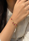 Stainless Steel Gold & Silver Plated Bracelet (Premium Quality) – ECBR010150