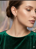 Stainless steel - Gold /silver plated Ear Ring ( Premium Quality)