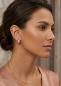 Stainless steel - Gold /silver plated Ear Ring ( Premium Quality)