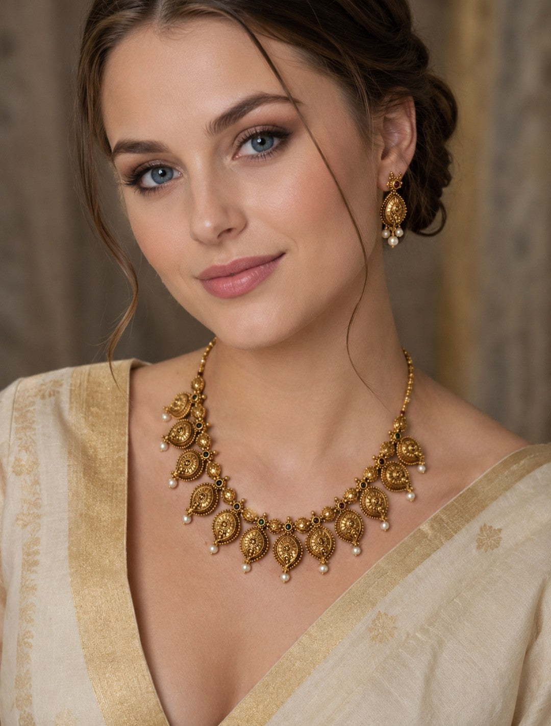 gold-plated necklace