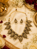 Gold-Plated Kerala Onam Necklace | Traditional Festive Jewellery