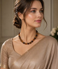 Brown Stone Necklace