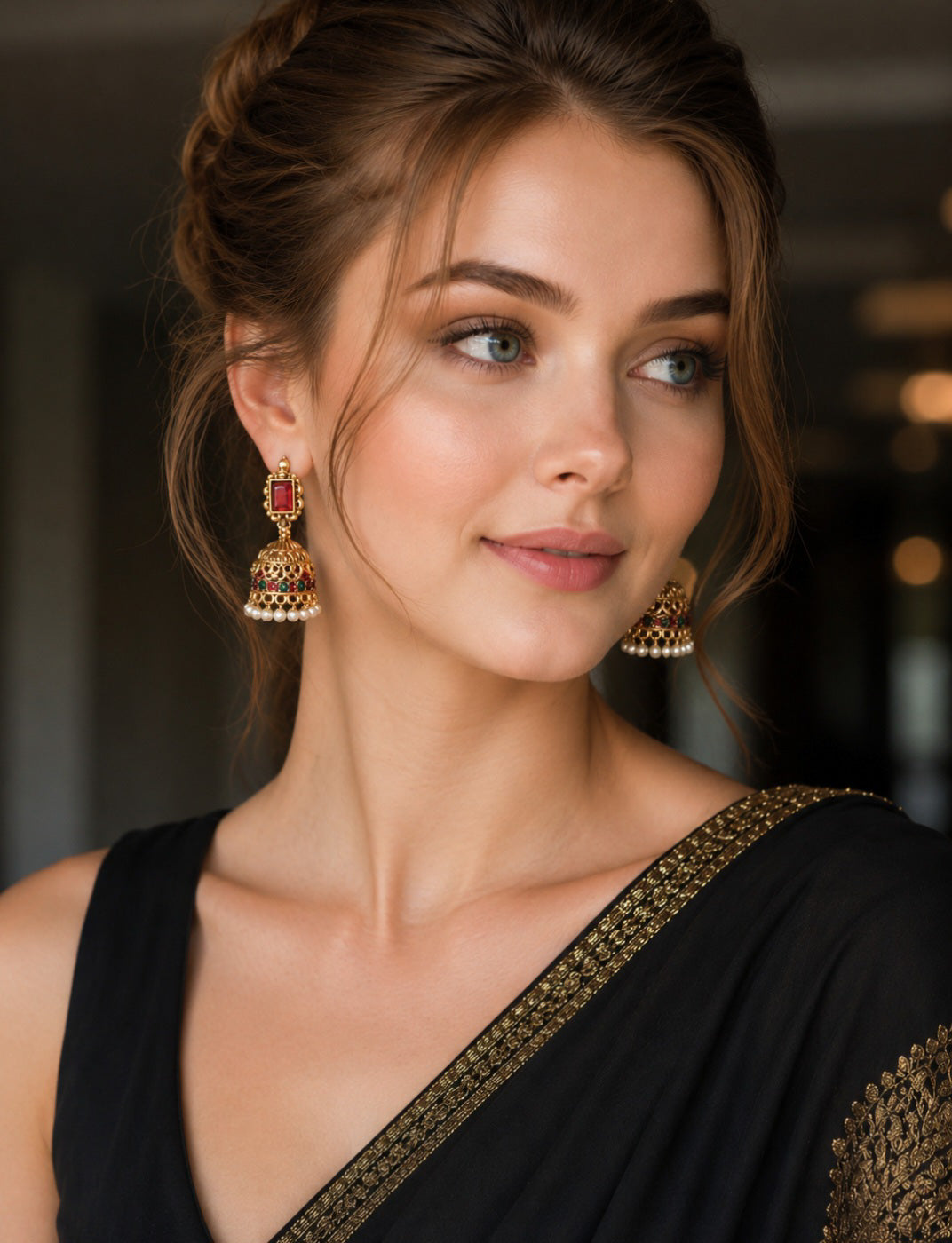 Elidi Onam Heritage Earrings