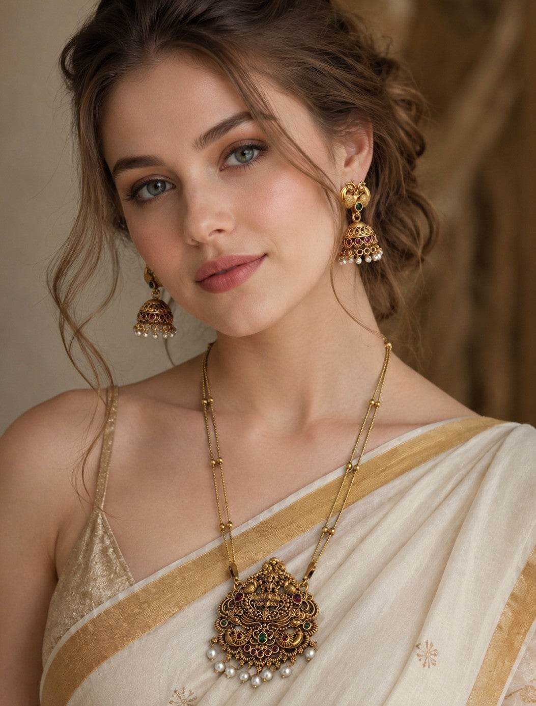Elidi Onam Heritage Earrings