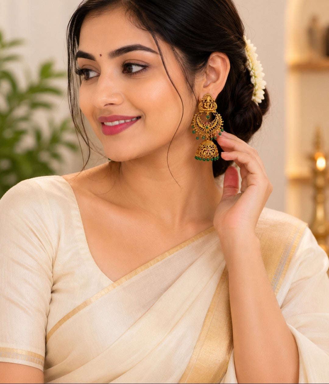 Elidi Onam Heritage Earrings